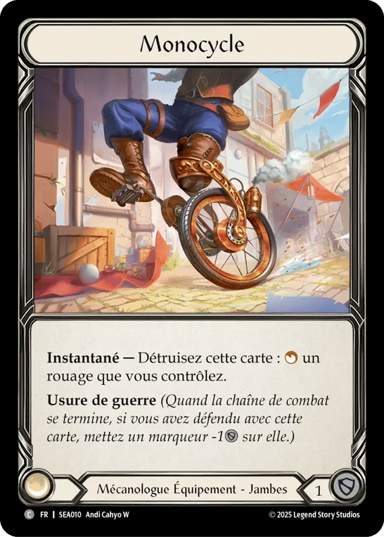Monocycle — High Seas — Flesh and Blood