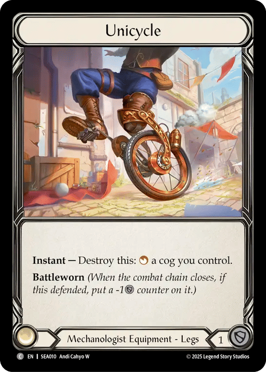 Unicycle — High Seas — Flesh and Blood