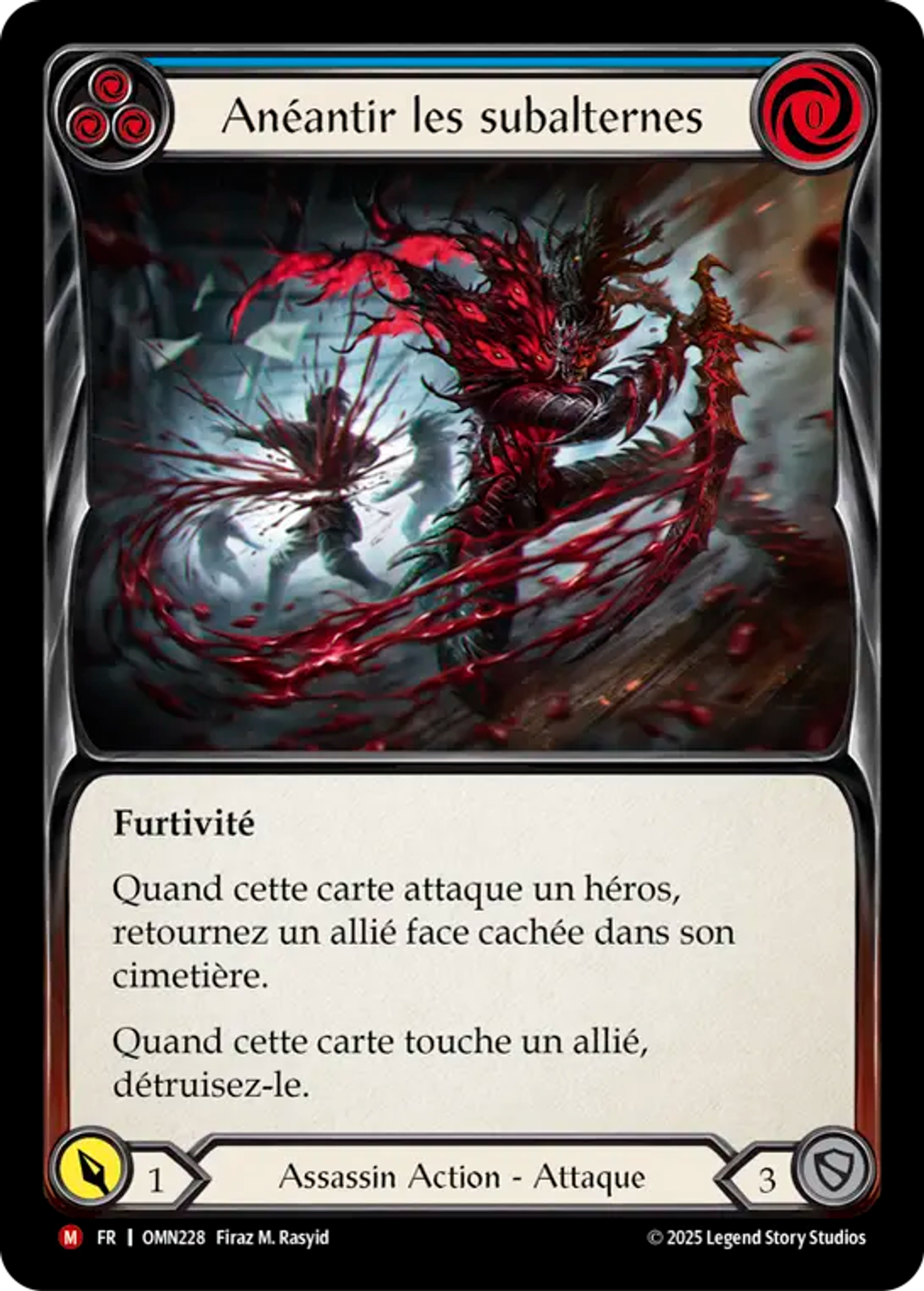 Anéantir les subalternes — Omens of the Third Age — Flesh and Blood