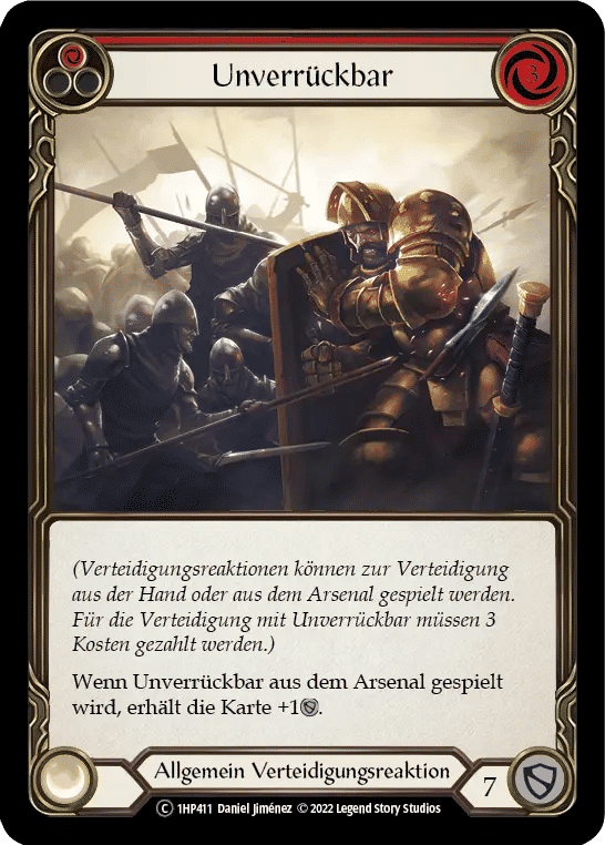 Unmovable (Red) — History Pack 1 - Black Label — Flesh and Blood