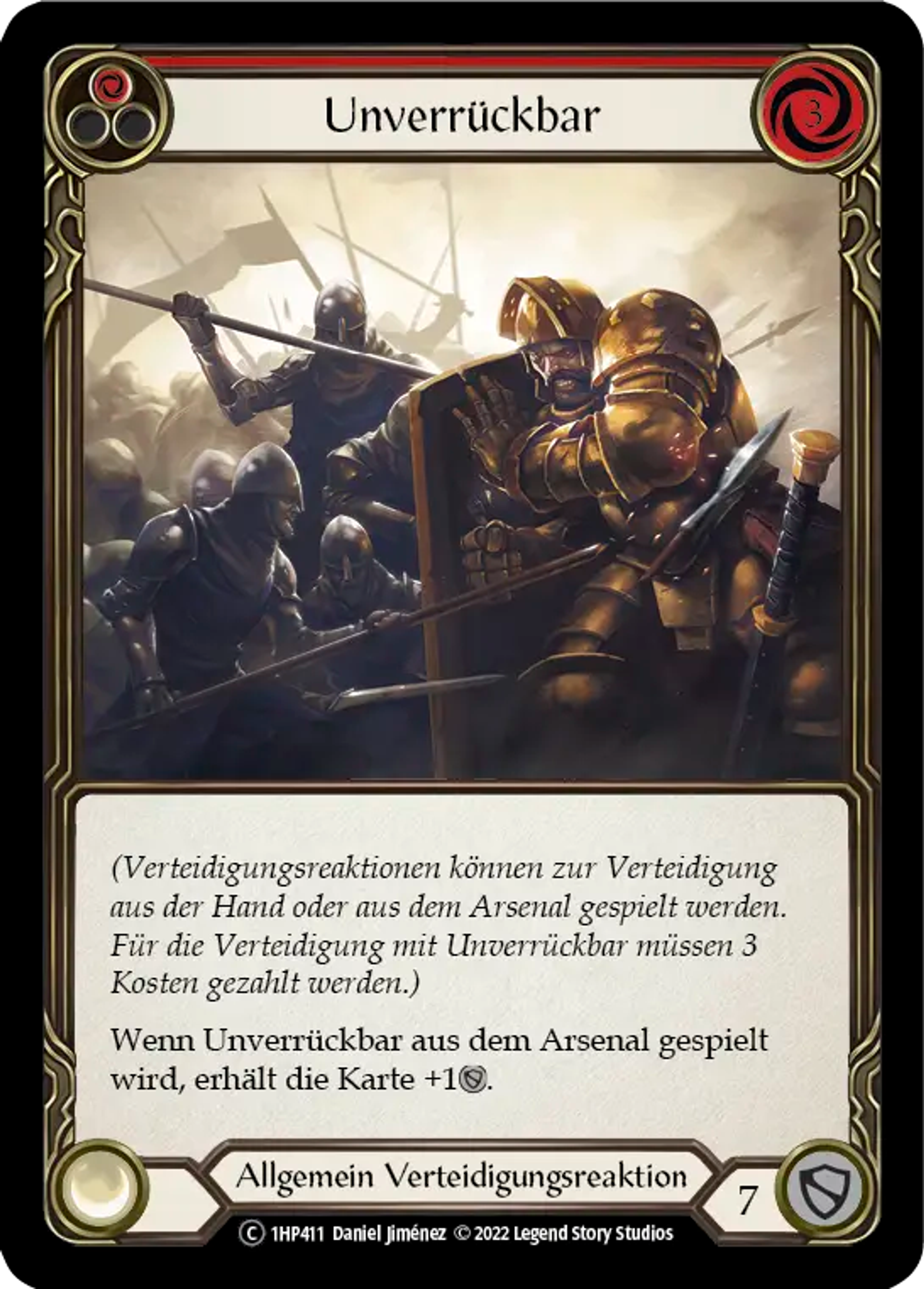 Unmovable (Red) — History Pack 1 - Black Label — Flesh and Blood
