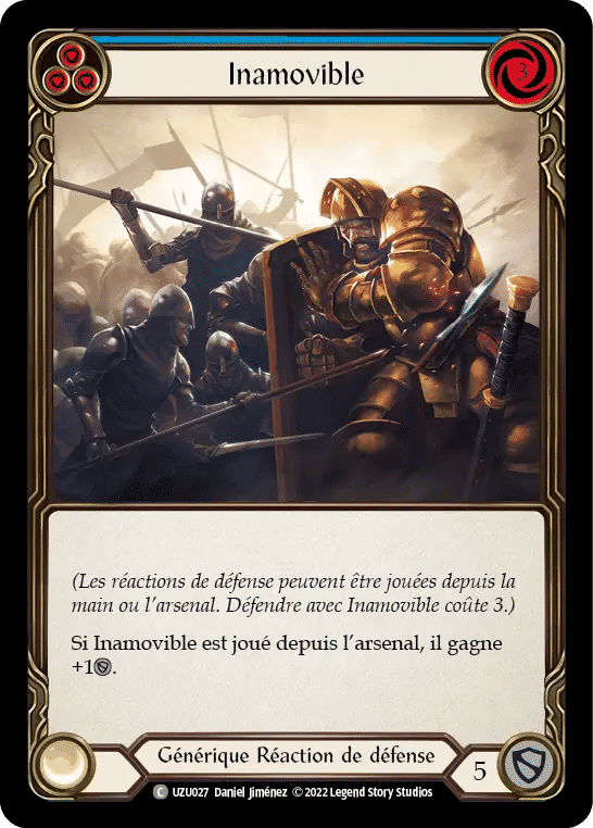 Inamovible — Uzuri - Blitz Deck — Flesh and Blood