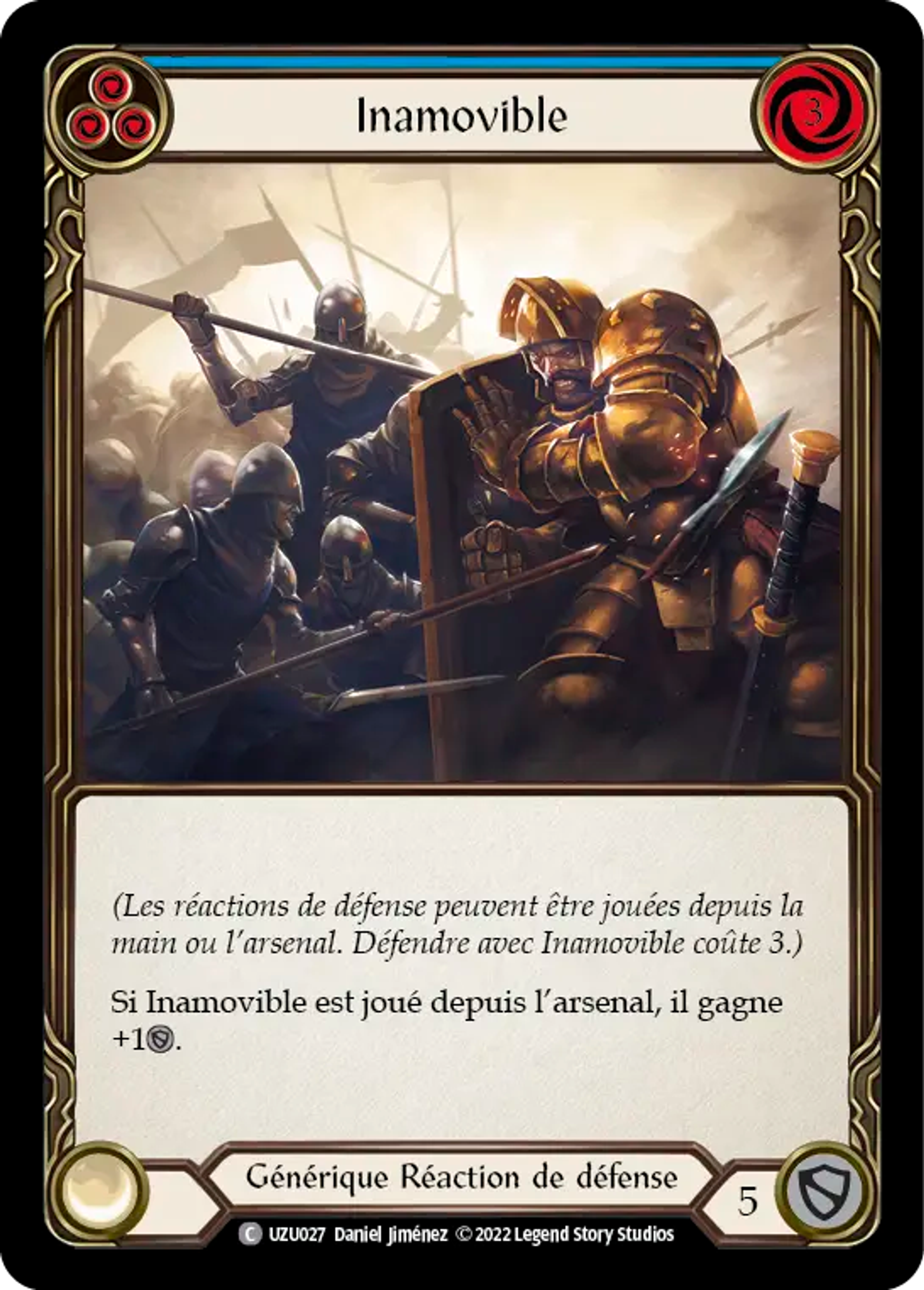 Inamovible — Uzuri - Blitz Deck — Flesh and Blood