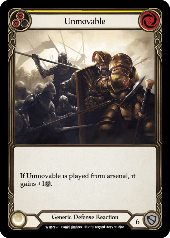 Unmovable (Yellow) — Welcome to Rathe — Flesh and Blood