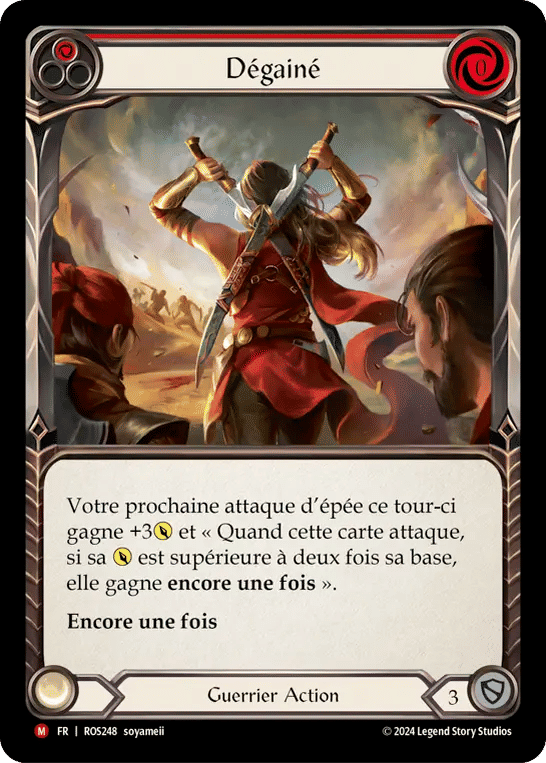 Dégainé — Rosetta — Flesh and Blood