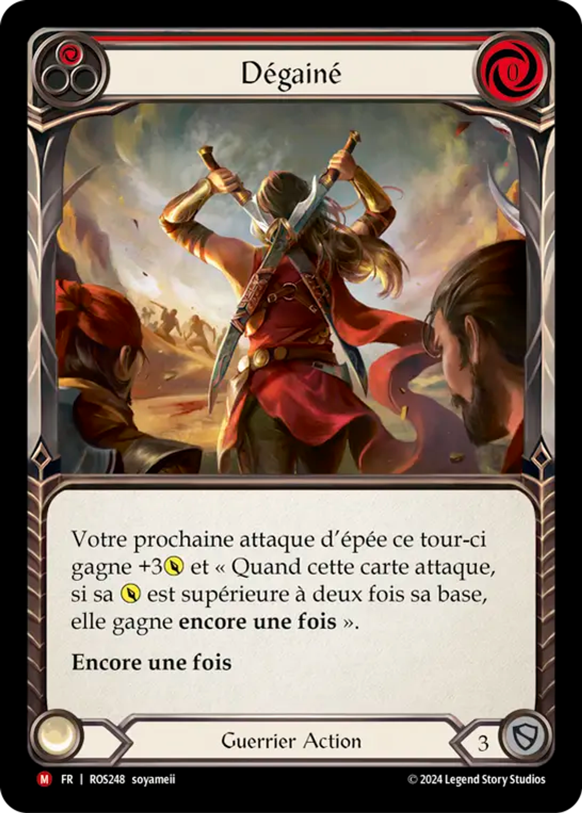 Dégainé — Rosetta — Flesh and Blood