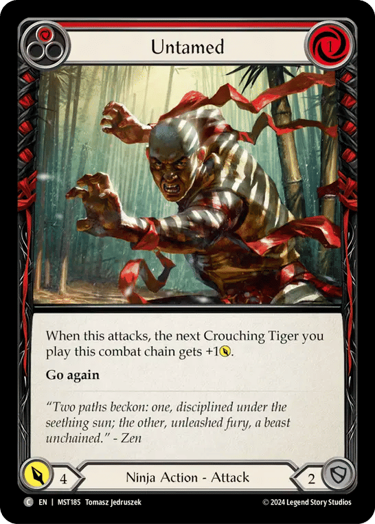 Untamed (Red) — Part the Mistveil — Flesh and Blood