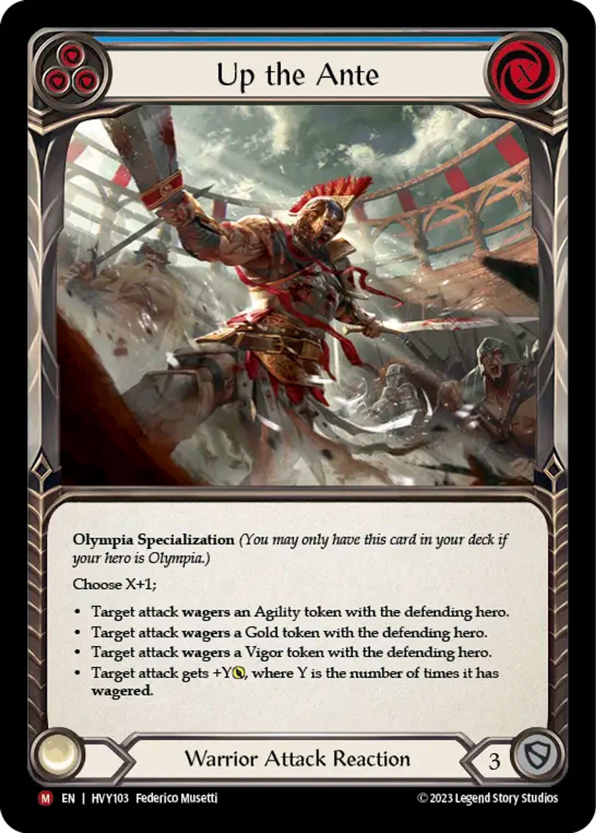 Augmenter la mise — Heavy Hitters — Flesh and Blood