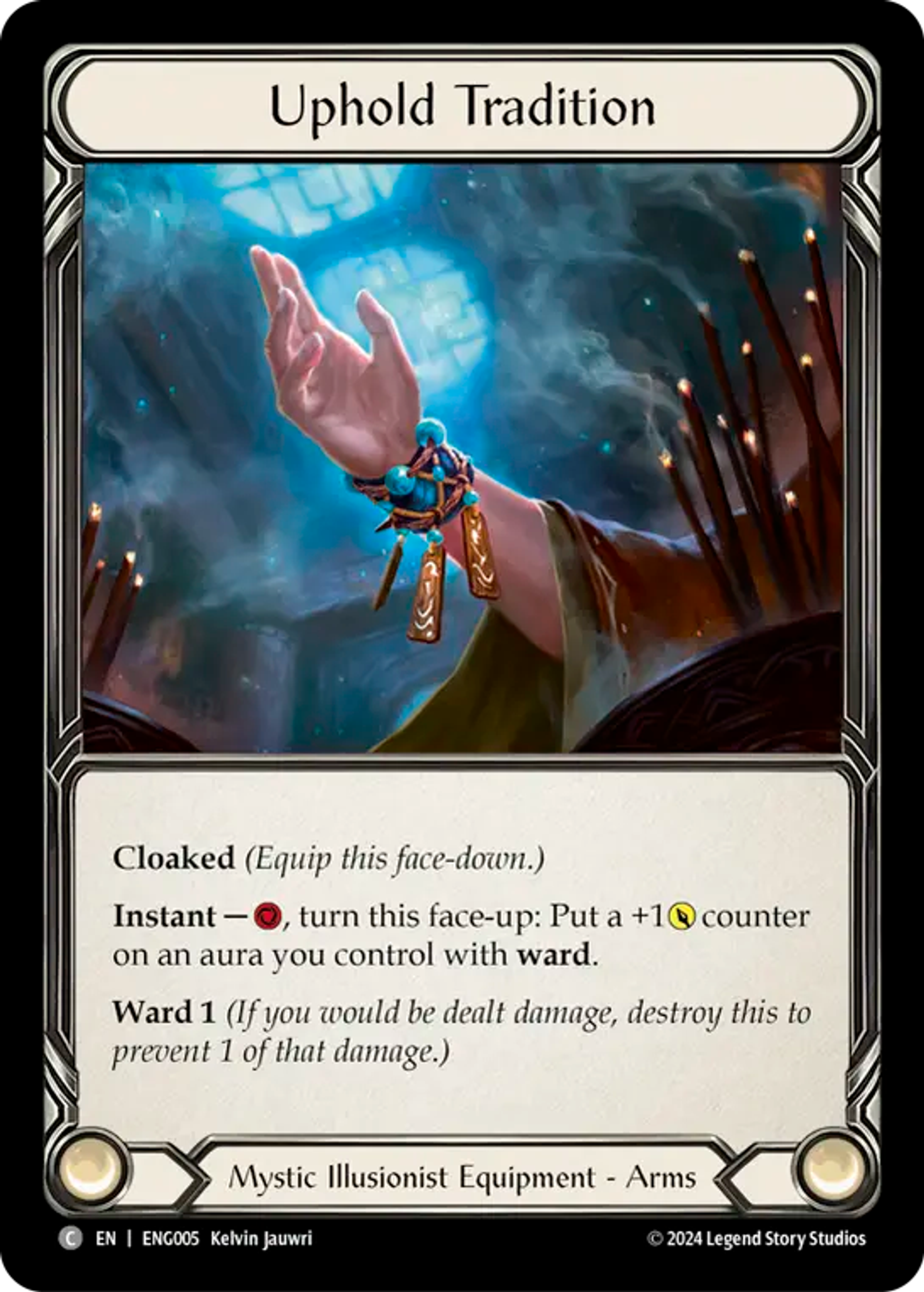 Uphold Tradition — Enigma - Blitz Deck — Flesh and Blood