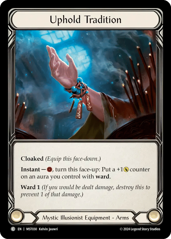 Uphold Tradition — Part the Mistveil — Flesh and Blood