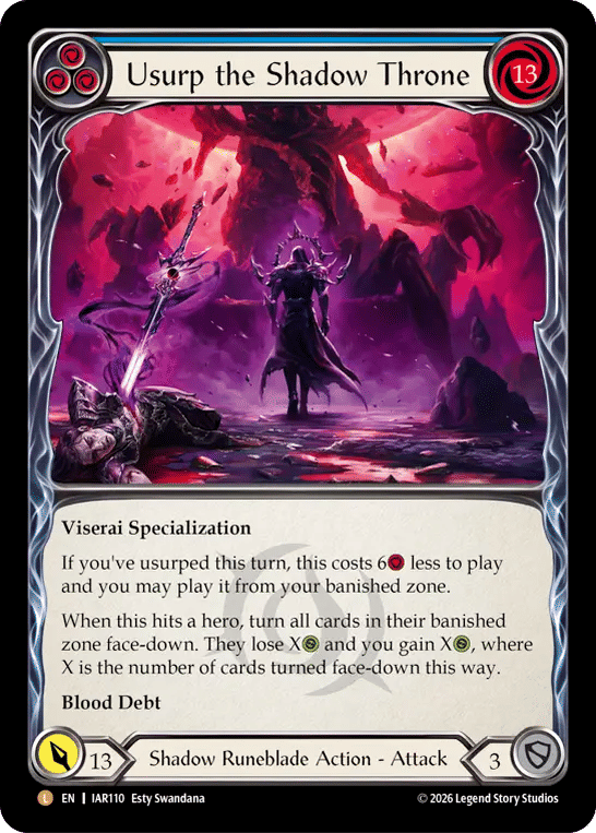 Usurp the Shadow Throne — Usurp the Shadow Throne — Flesh and Blood