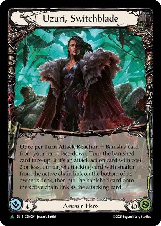 Uzuri, Switchblade — GEM - Pack 1 — Flesh and Blood