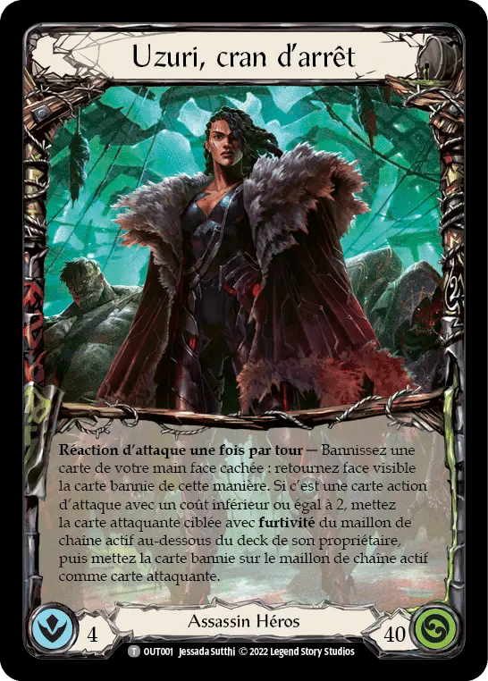Uzuri, cran d’arrêt — Outsiders — Flesh and Blood