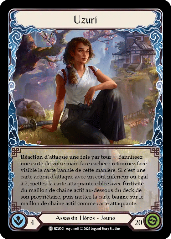 Uzuri — Uzuri - Blitz Deck — Flesh and Blood