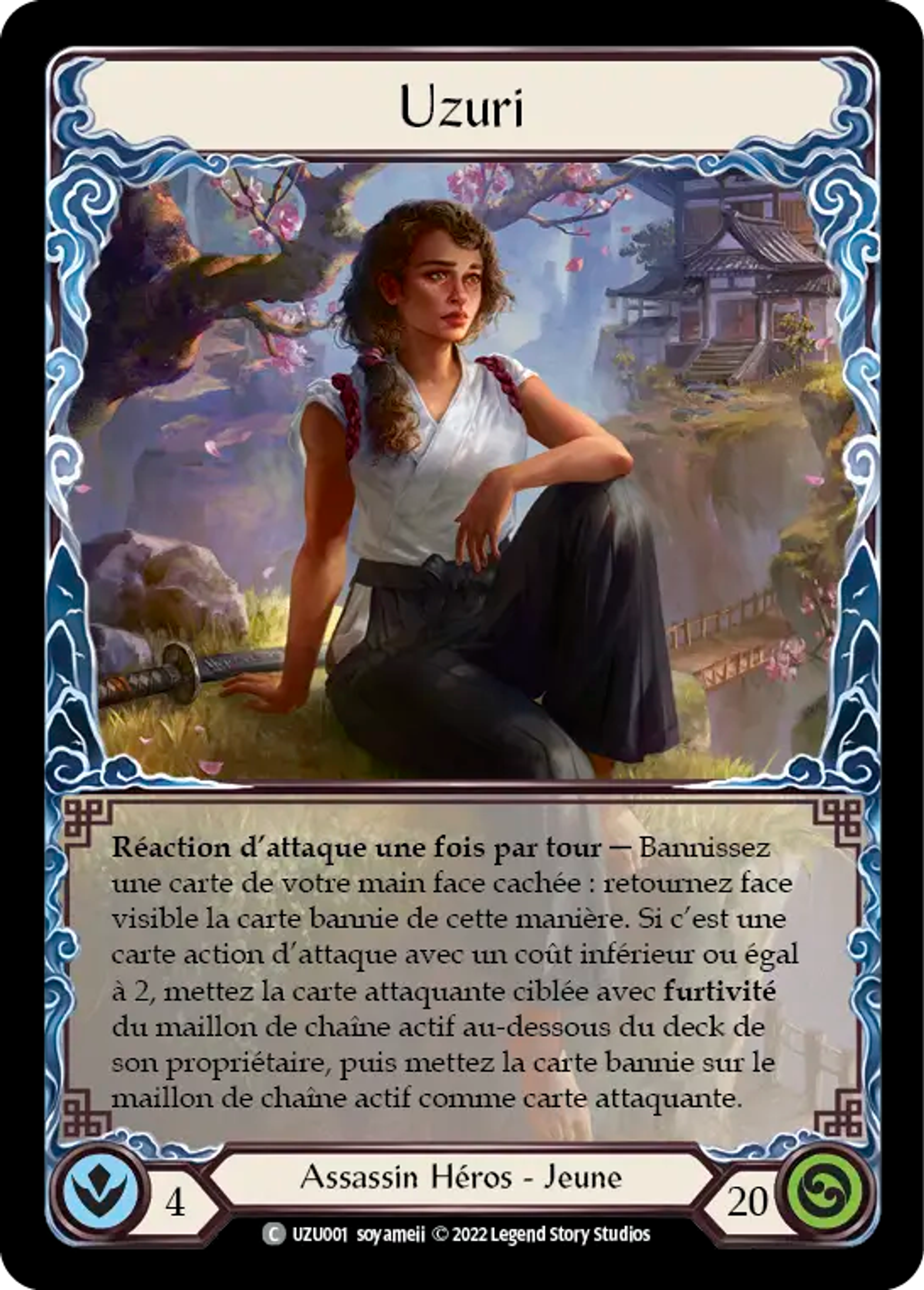 Uzuri — Uzuri - Blitz Deck — Flesh and Blood