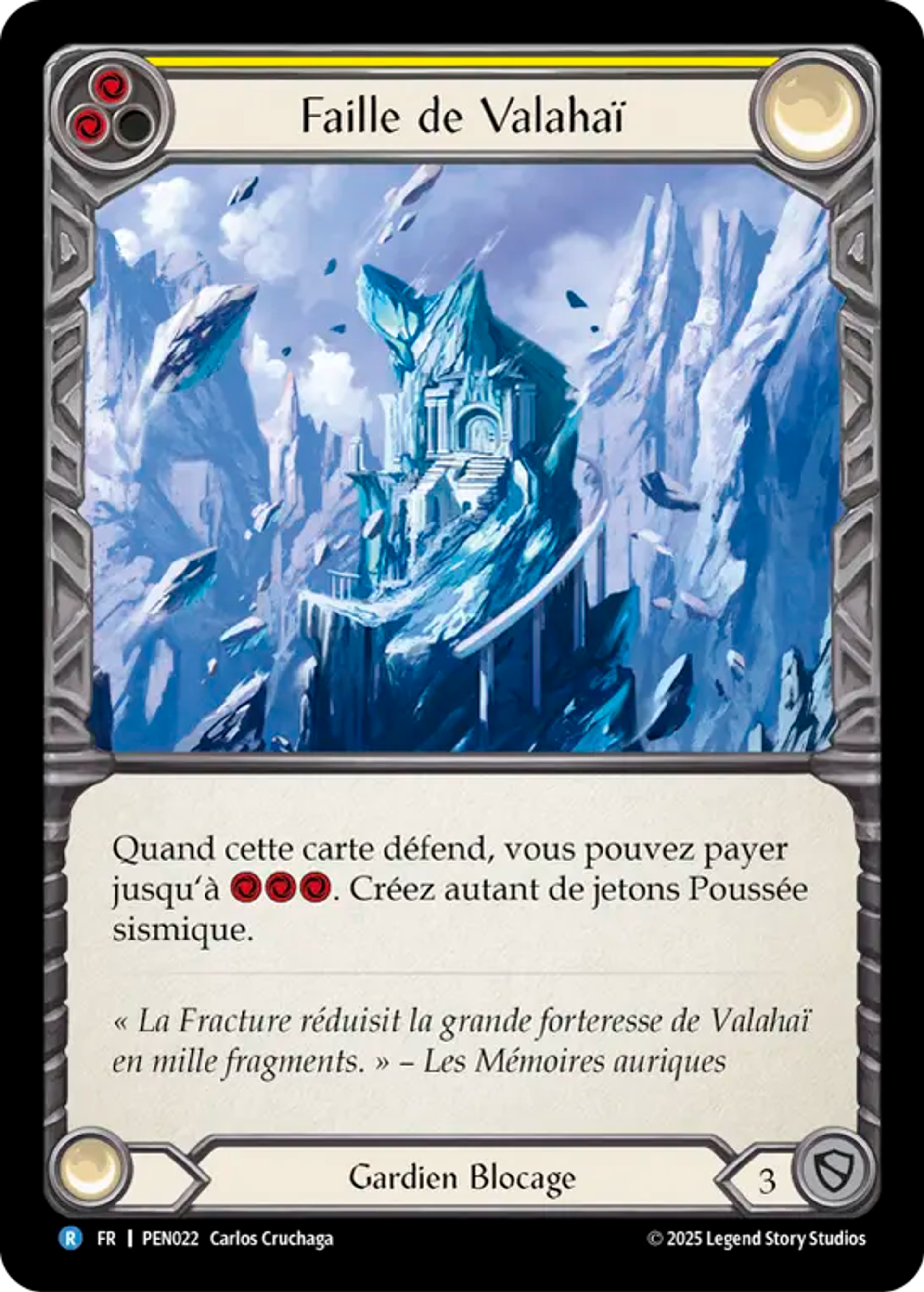 Faille de Valahaï — Compendium of Rathe — Flesh and Blood