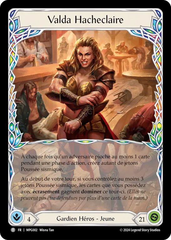 Valda Hacheclaire — Mastery Pack Guardian — Flesh and Blood
