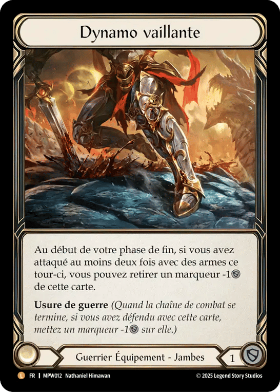 Dynamo vaillante — Mastery Pack Warrior — Flesh and Blood
