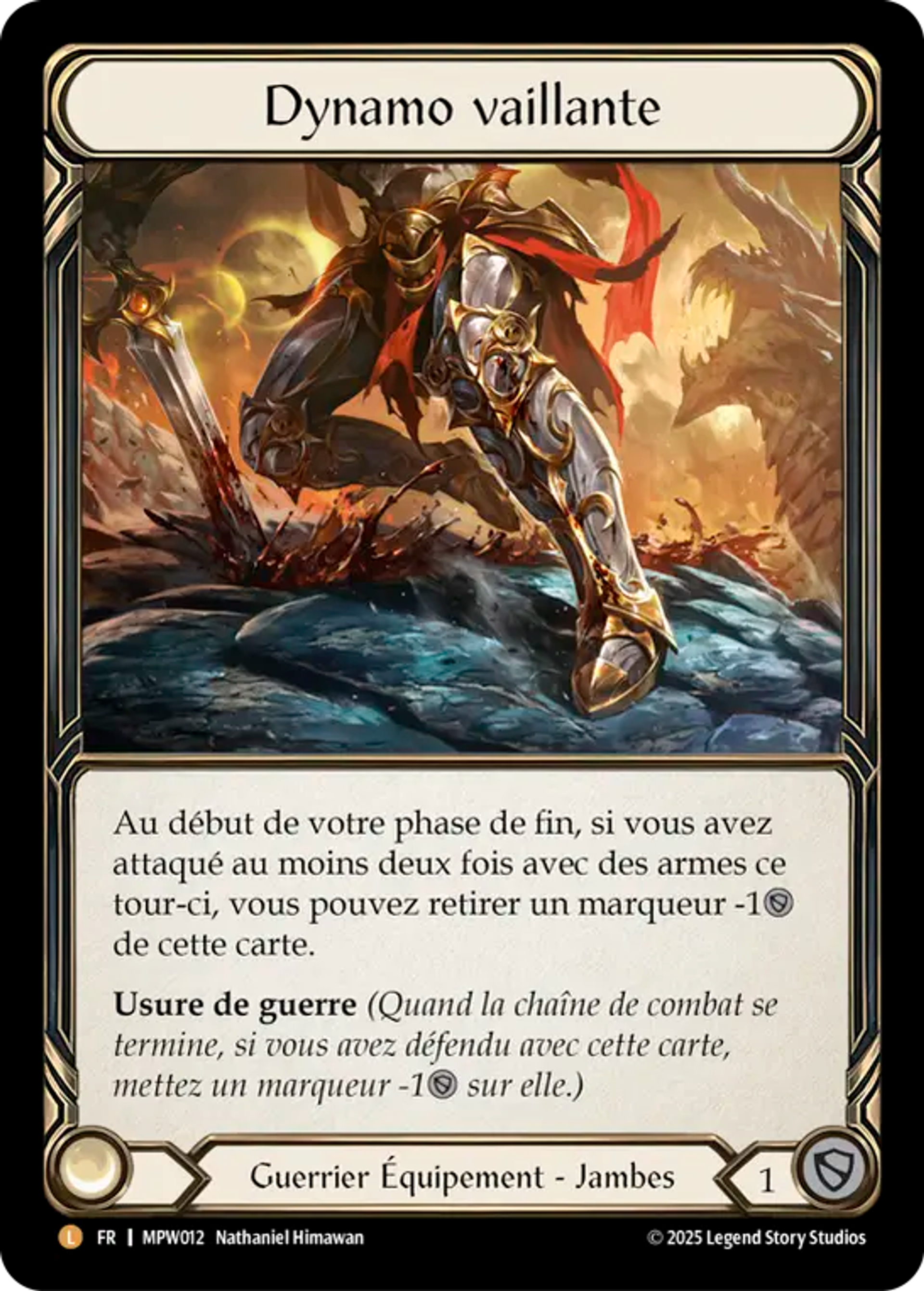 Dynamo vaillante — Mastery Pack Warrior — Flesh and Blood