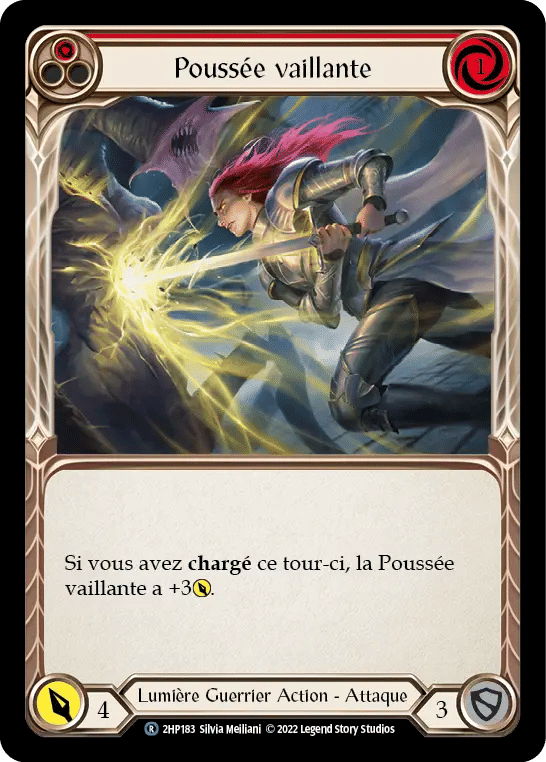 Poussée vaillante — History Pack 2 - Black Label — Flesh and Blood