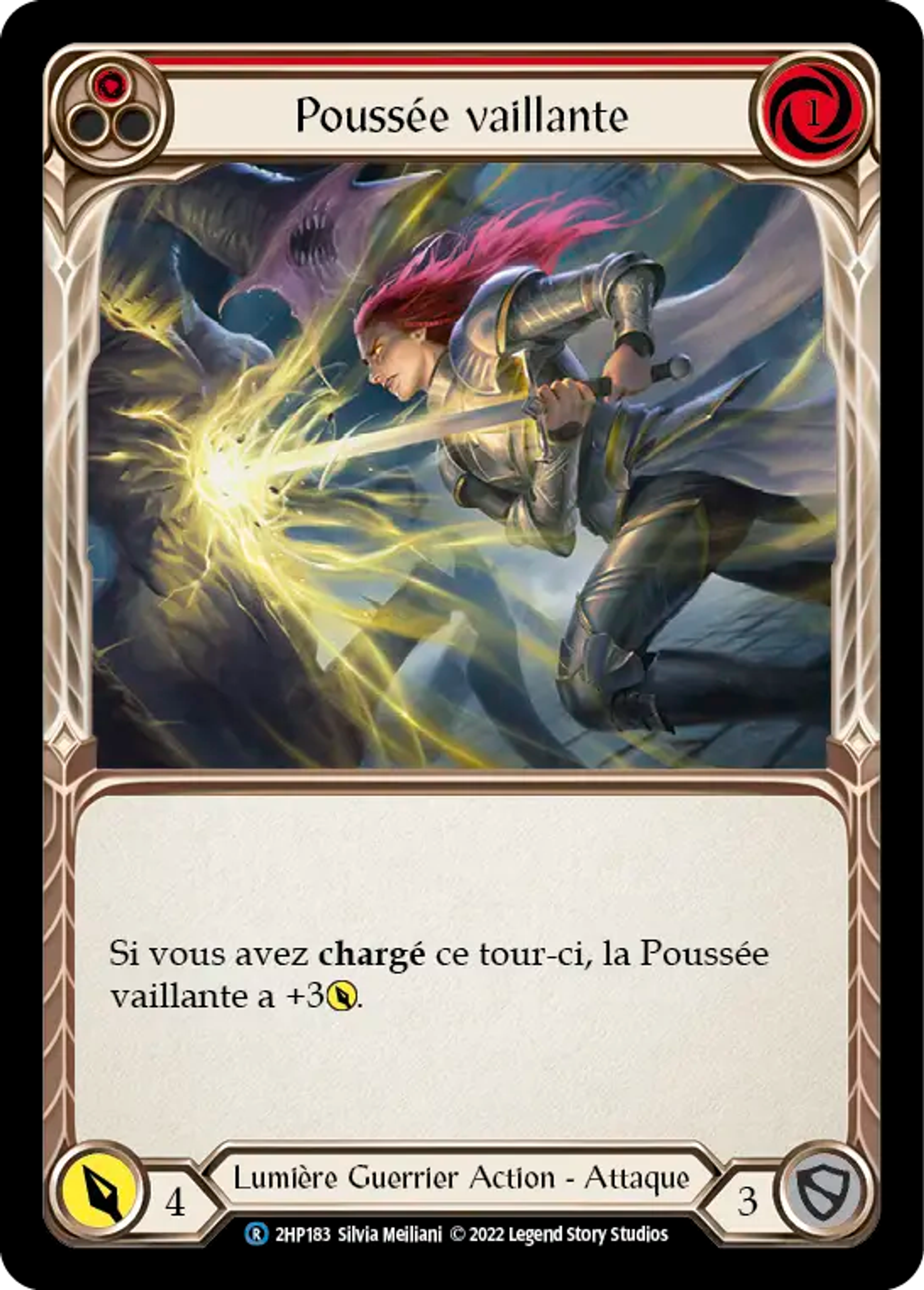 Poussée vaillante — History Pack 2 - Black Label — Flesh and Blood