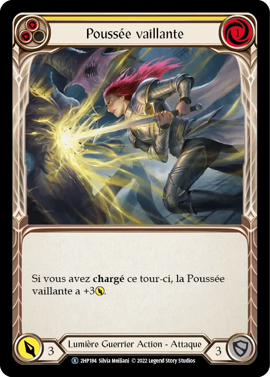 Poussée vaillante — History Pack 2 - Black Label — Flesh and Blood
