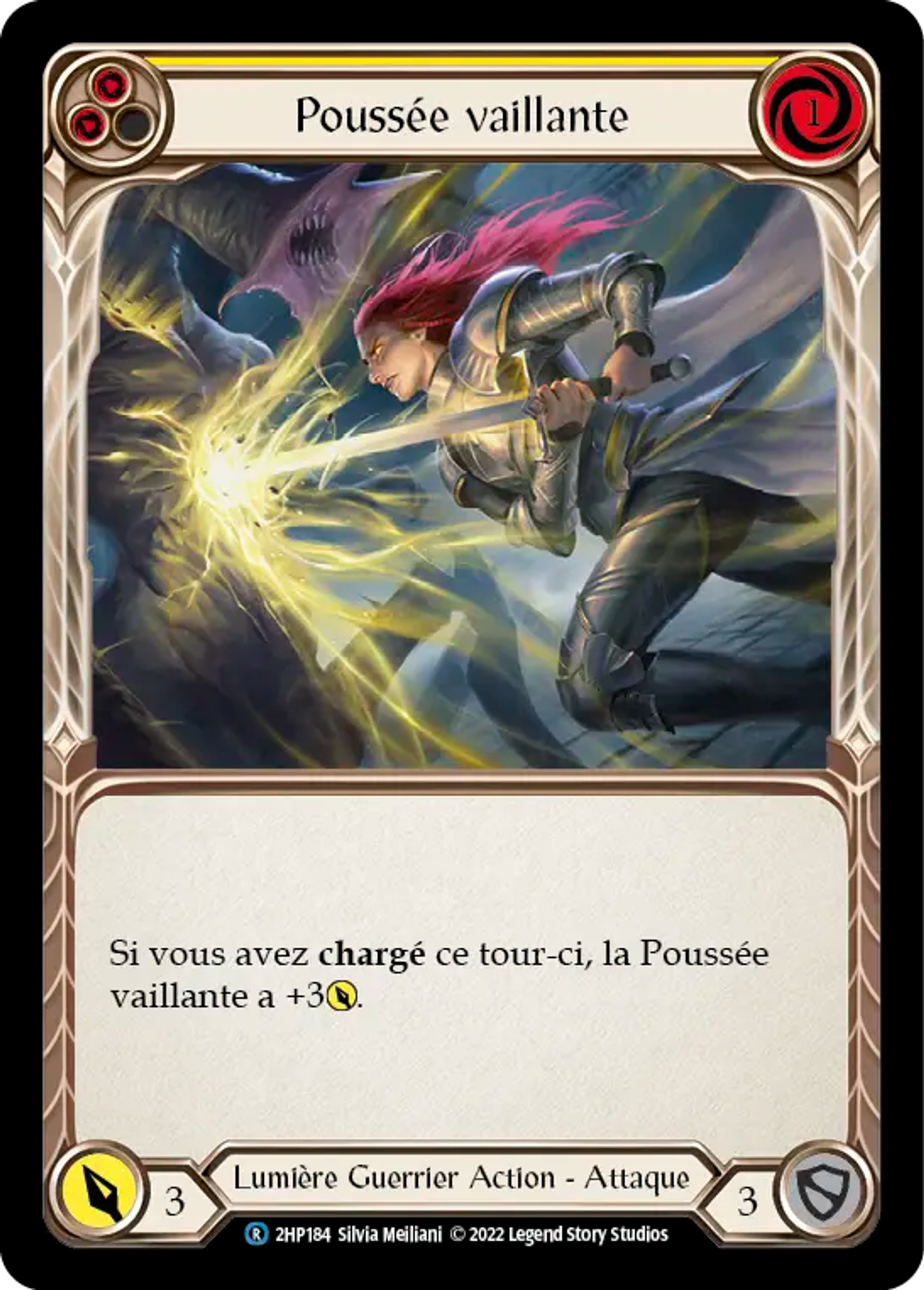 Poussée vaillante — History Pack 2 - Black Label — Flesh and Blood