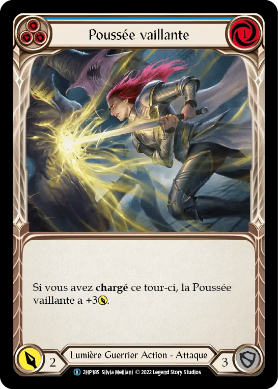 Poussée vaillante — History Pack 2 - Black Label — Flesh and Blood