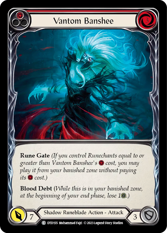 Vantom Banshee (Red) — Dusk till Dawn — Flesh and Blood