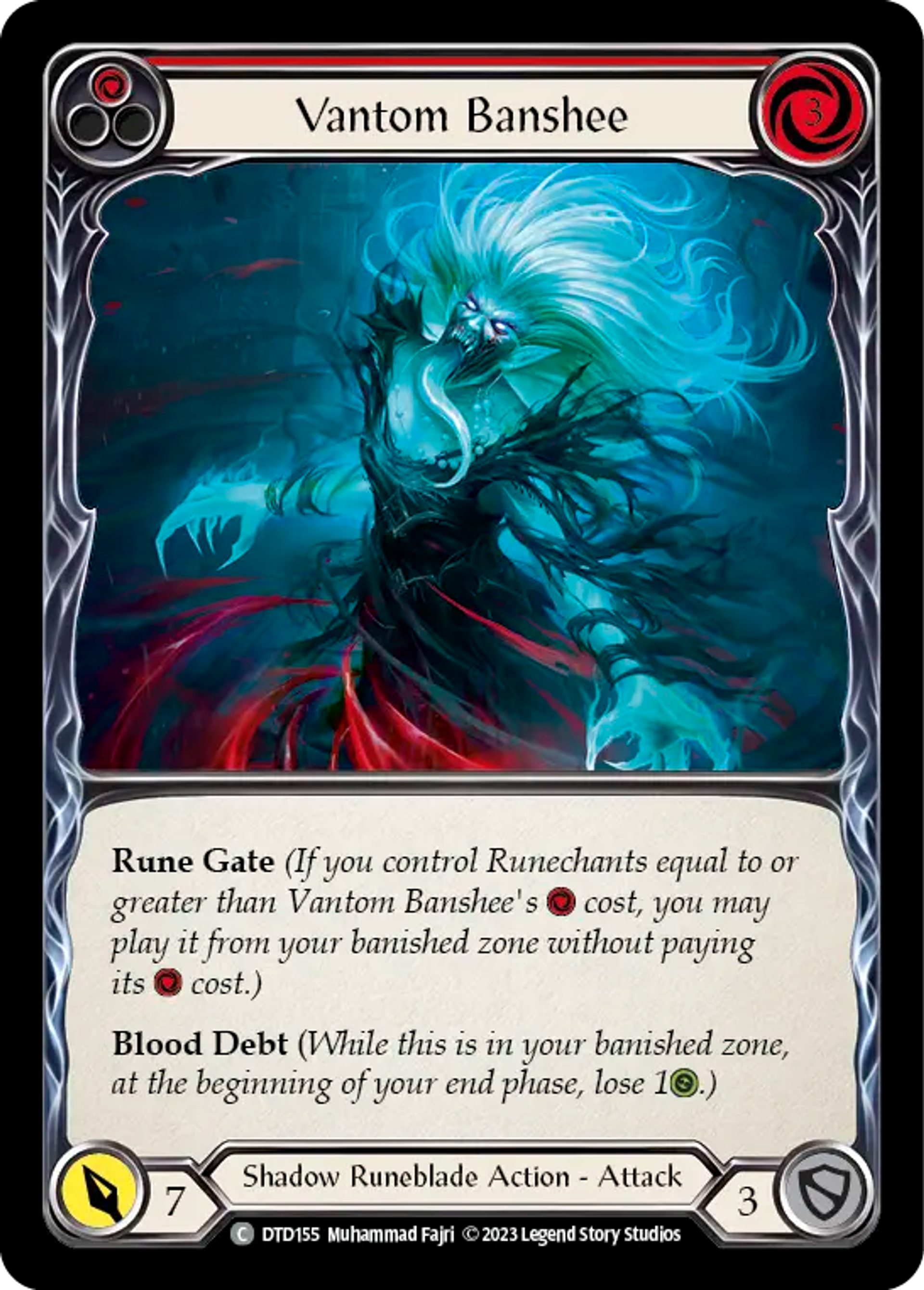 Vantom Banshee (Red) — Dusk till Dawn — Flesh and Blood
