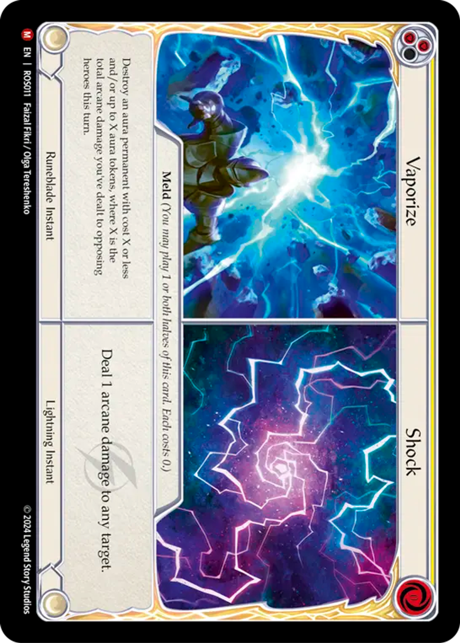 Vaporize // Shock — Rosetta — Flesh and Blood