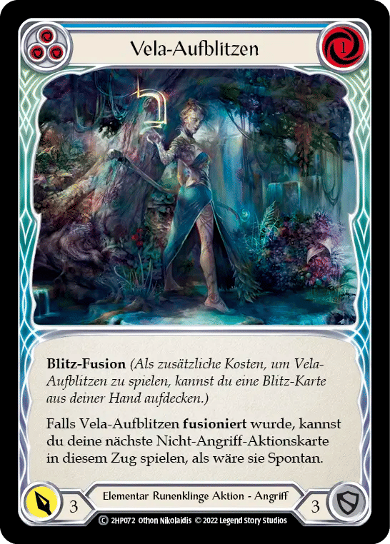 Vela Flash (Blue) — History Pack 2 - Black Label — Flesh and Blood