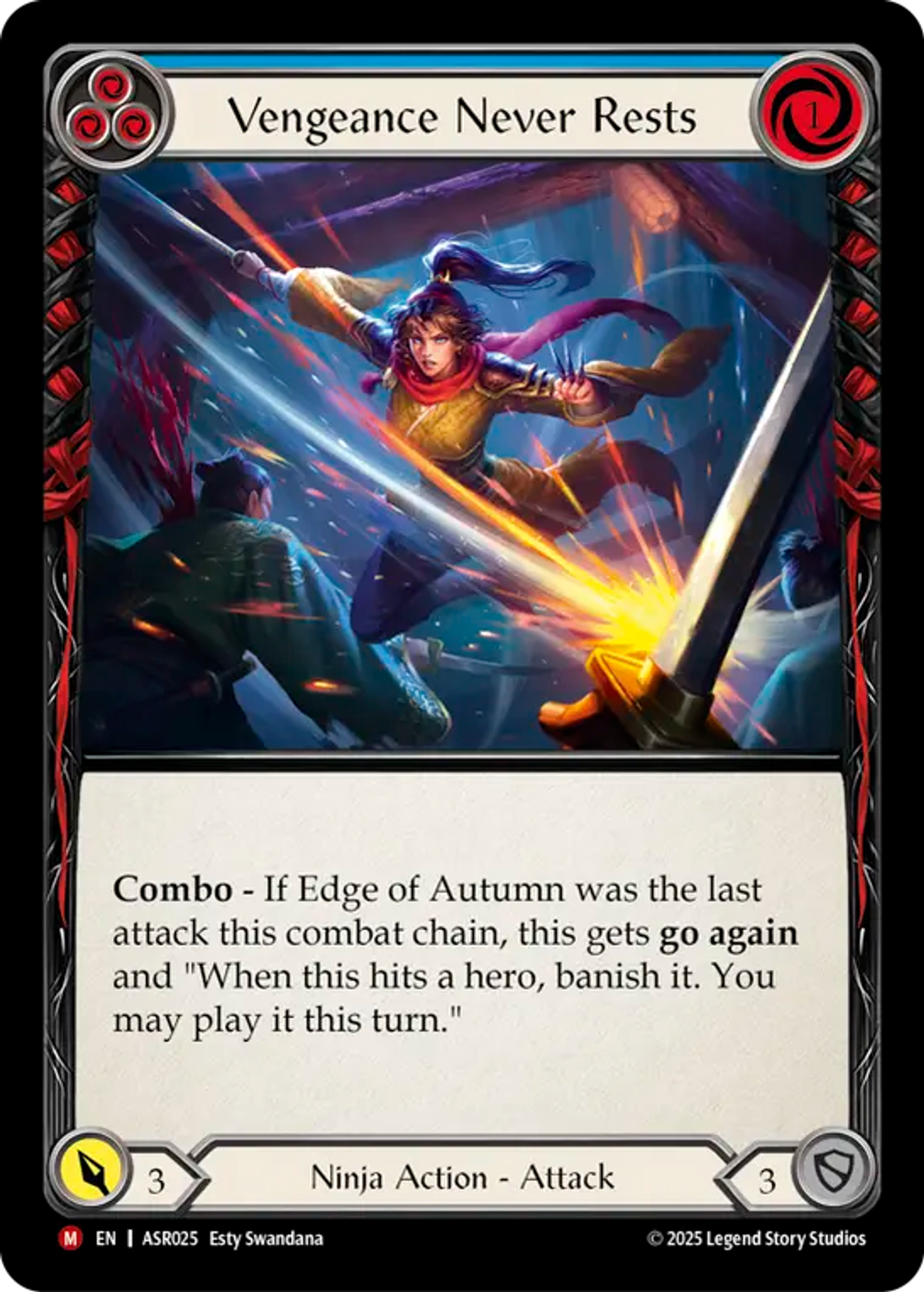 Vengeance Never Rests — Armory Deck - Ira, Scarlet Revenger — Flesh and Blood