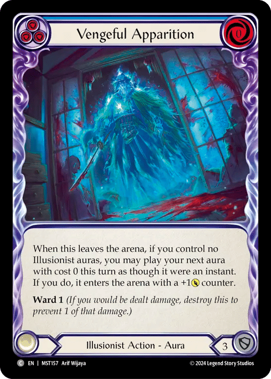 Vengeful Apparition (Blue) — Part the Mistveil — Flesh and Blood