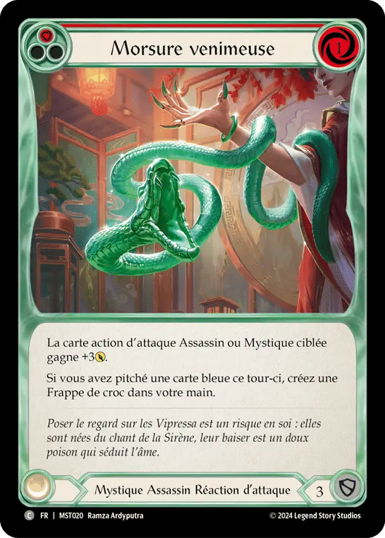 Morsure venimeuse — Part the Mistveil — Flesh and Blood