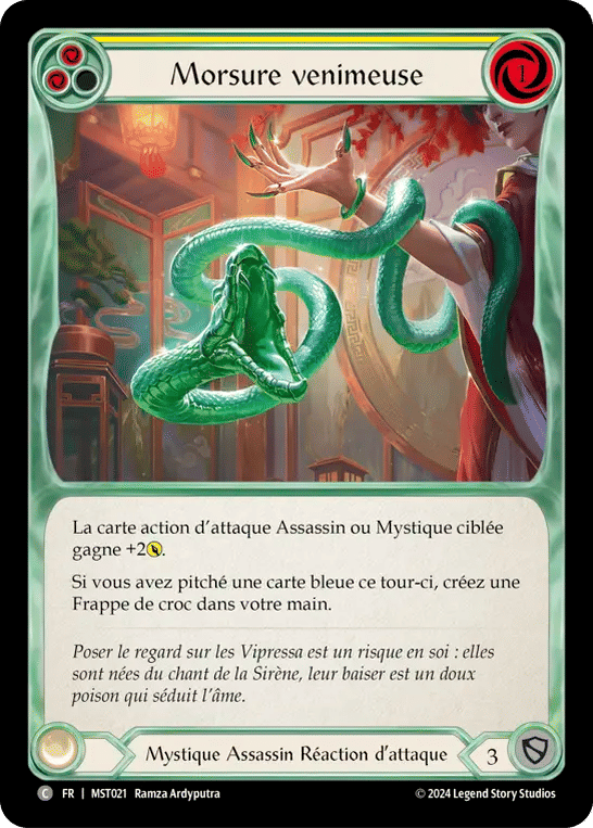 Morsure venimeuse — Part the Mistveil — Flesh and Blood