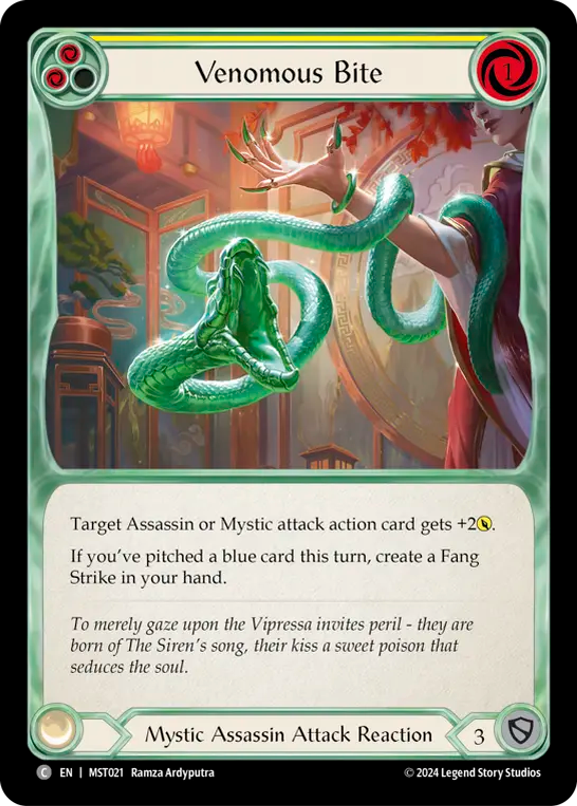 Morsure venimeuse — Part the Mistveil — Flesh and Blood