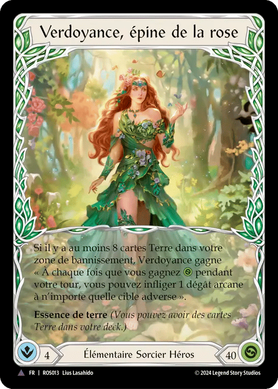Verdoyance, épine de la rose — Rosetta — Flesh and Blood