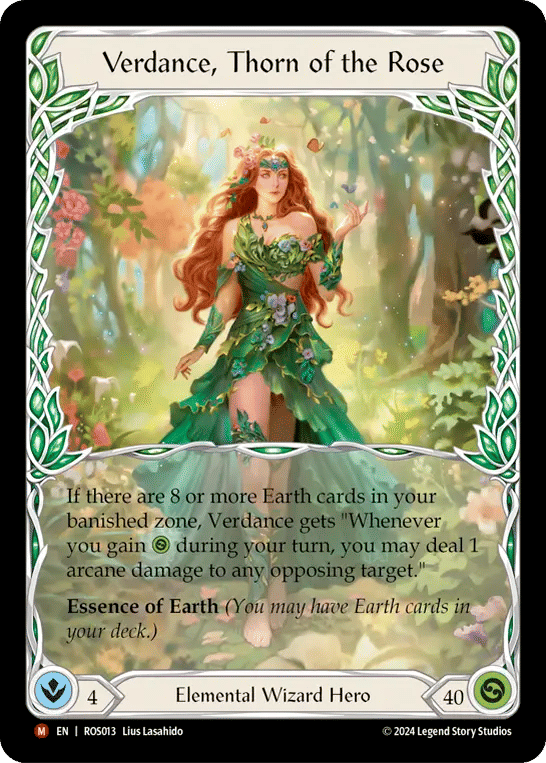 Verdance, Thorn of the Rose — Rosetta — Flesh and Blood