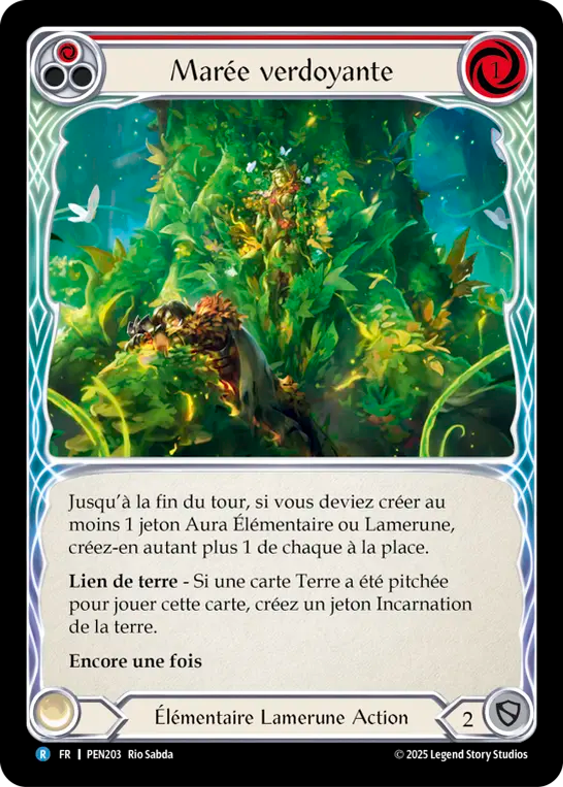 Verdant Tide (Red) — Compendium of Rathe — Flesh and Blood