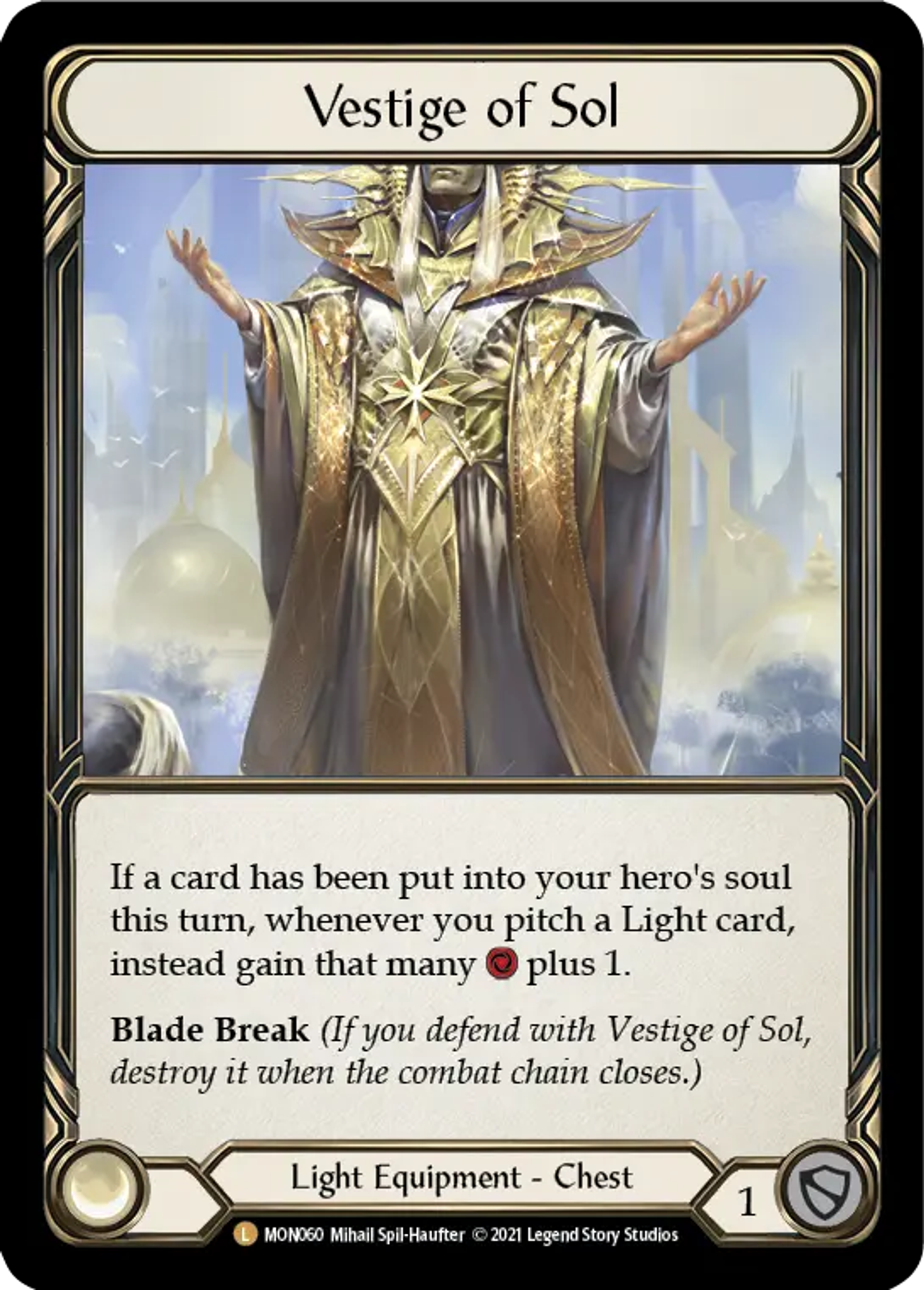 Vestige of Sol — Monarch — Flesh and Blood
