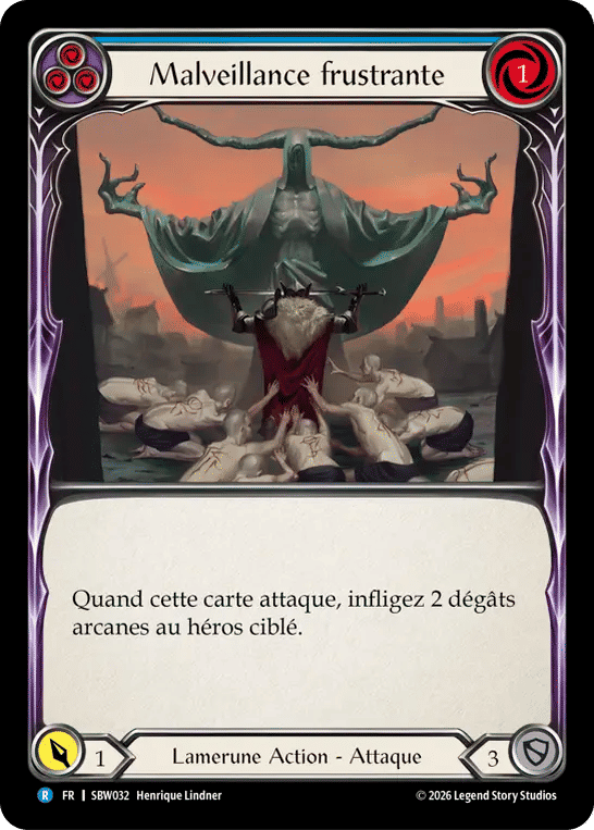 Malveillance frustrante — Silver Age - Viserai, Between Worlds — Flesh and Blood
