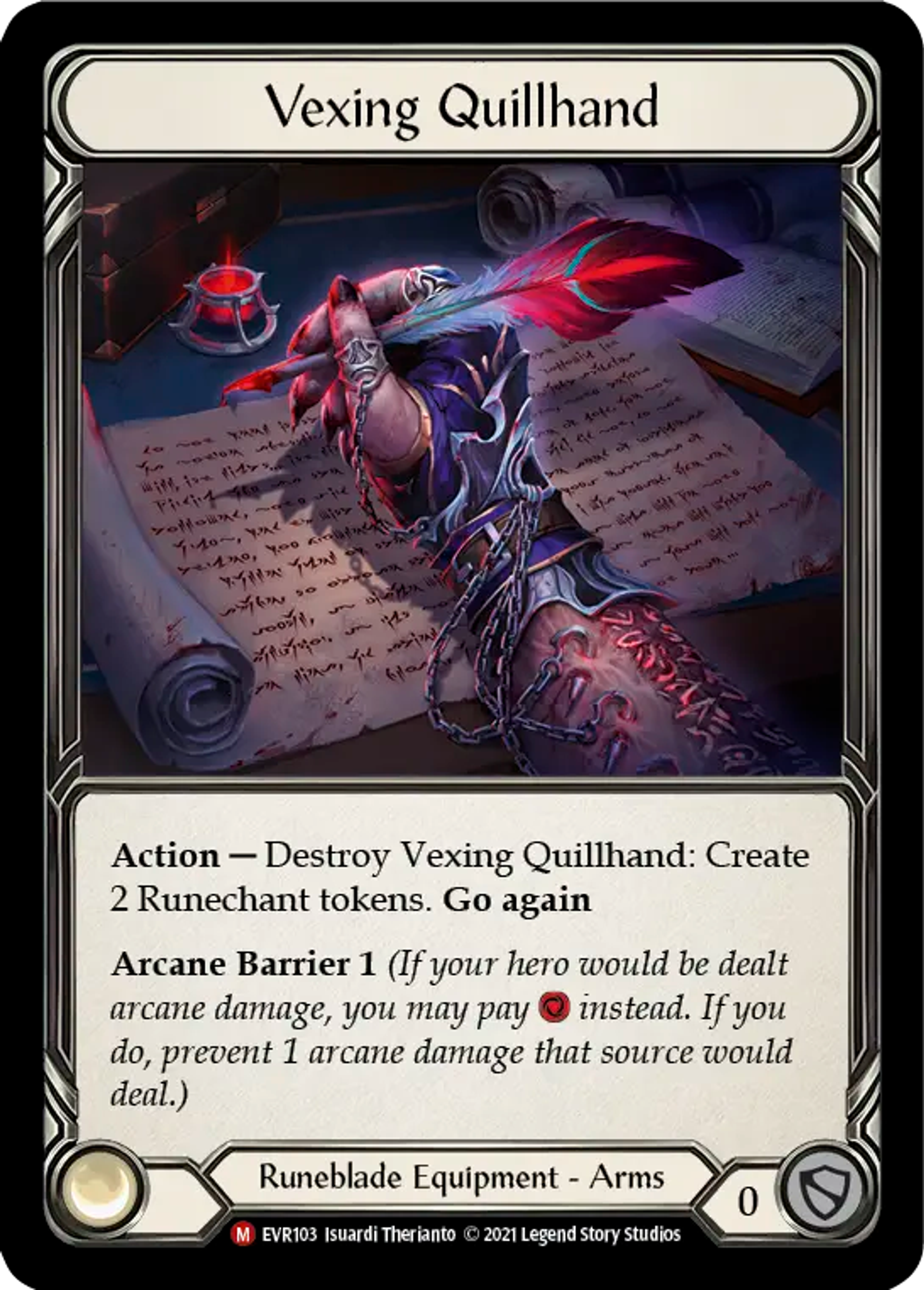 Vexing Quillhand — Everfest — Flesh and Blood