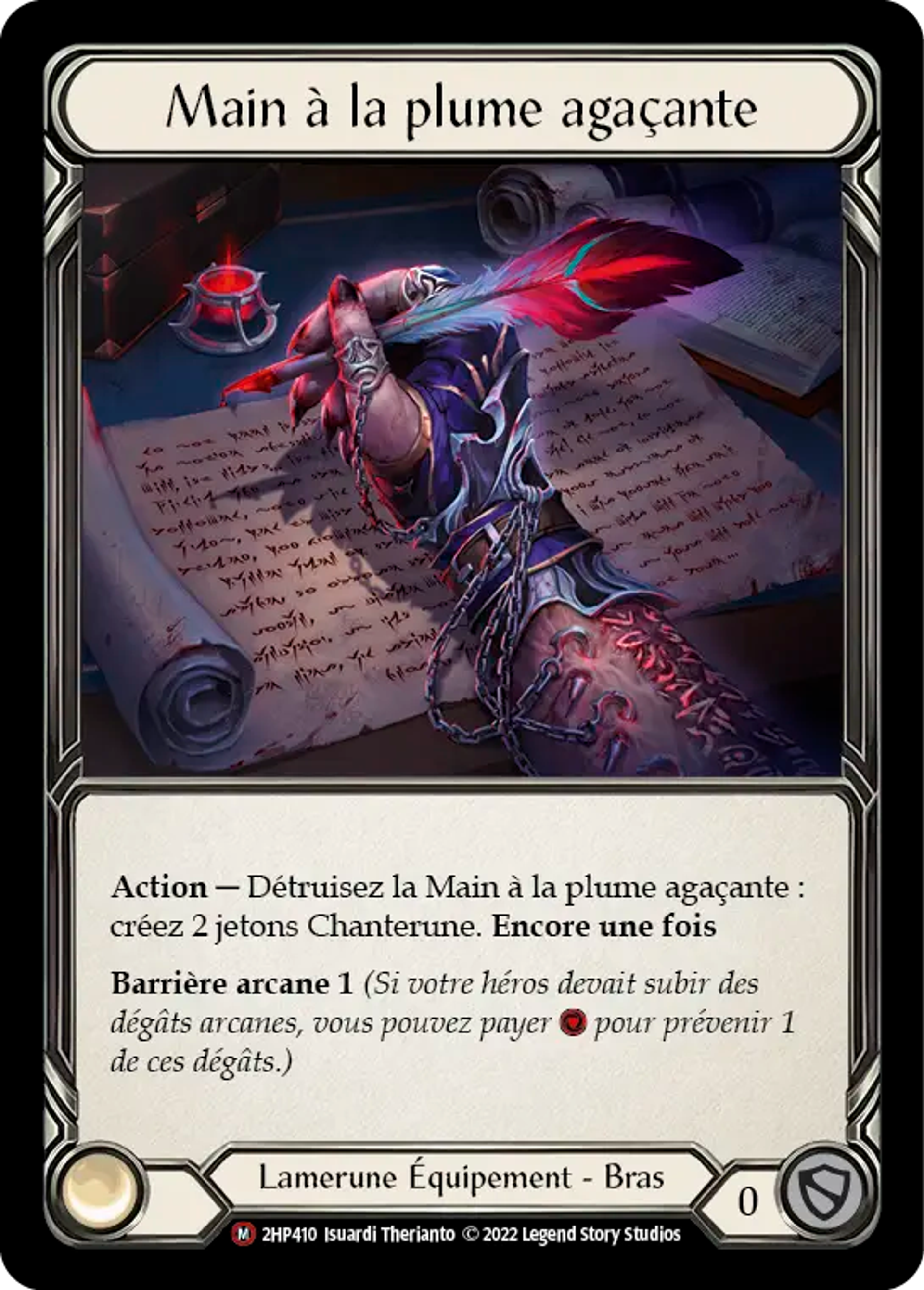 Main à la plume agaçante — History Pack 2 - Black Label — Flesh and Blood