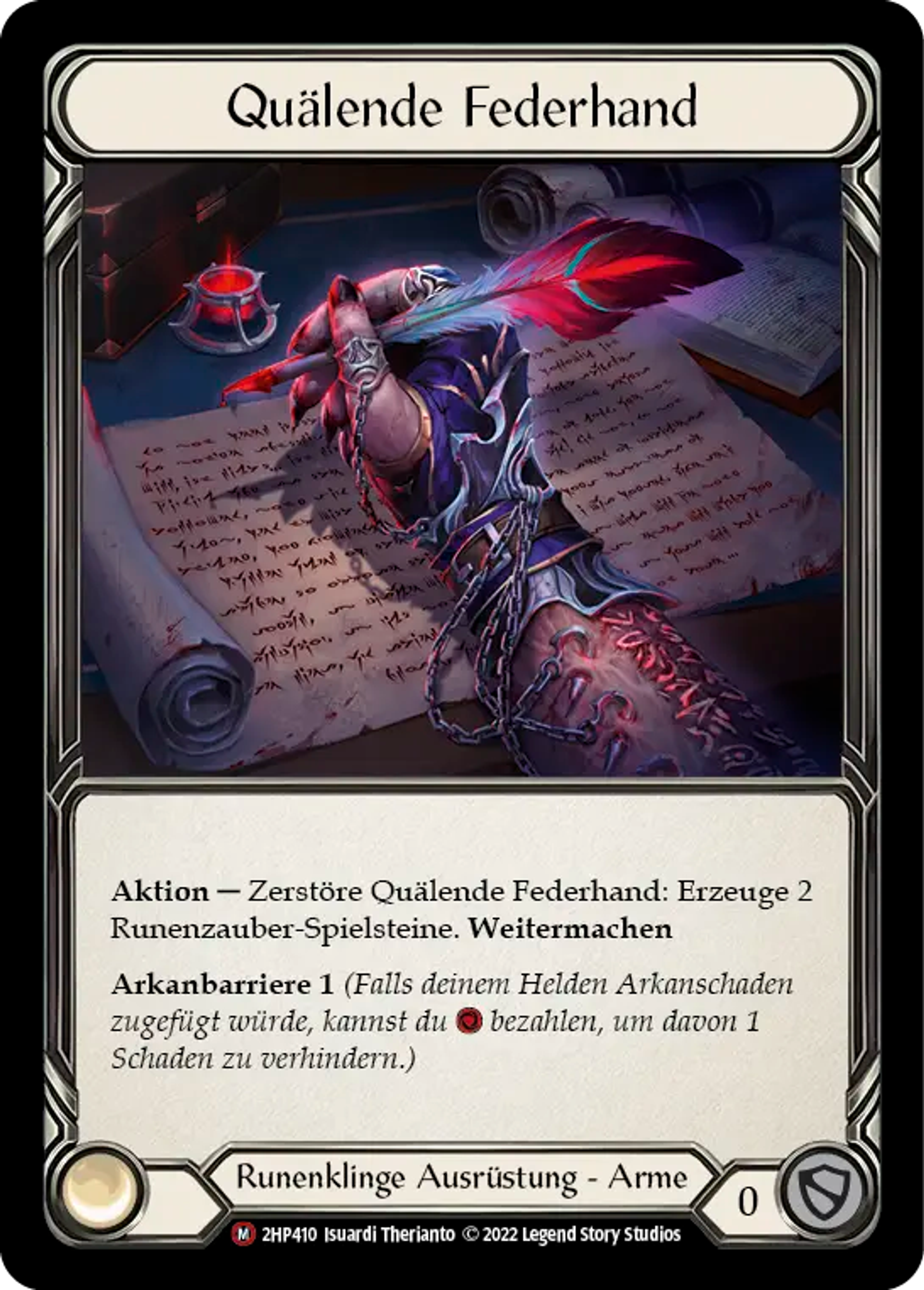 Vexing Quillhand — History Pack 2 - Black Label — Flesh and Blood
