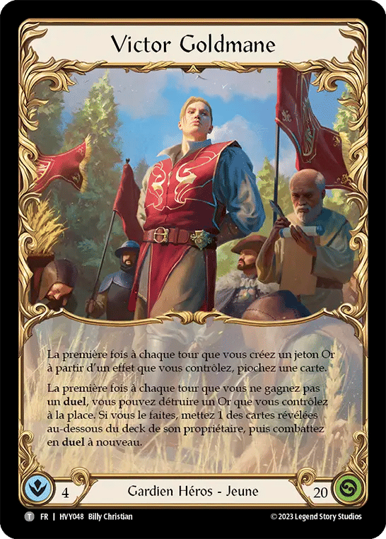 Victor Goldmane — Heavy Hitters — Flesh and Blood