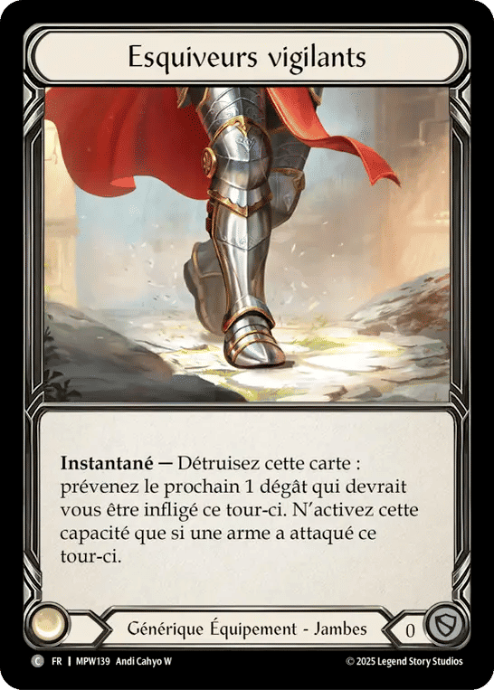 Esquiveurs vigilants — Mastery Pack Warrior — Flesh and Blood