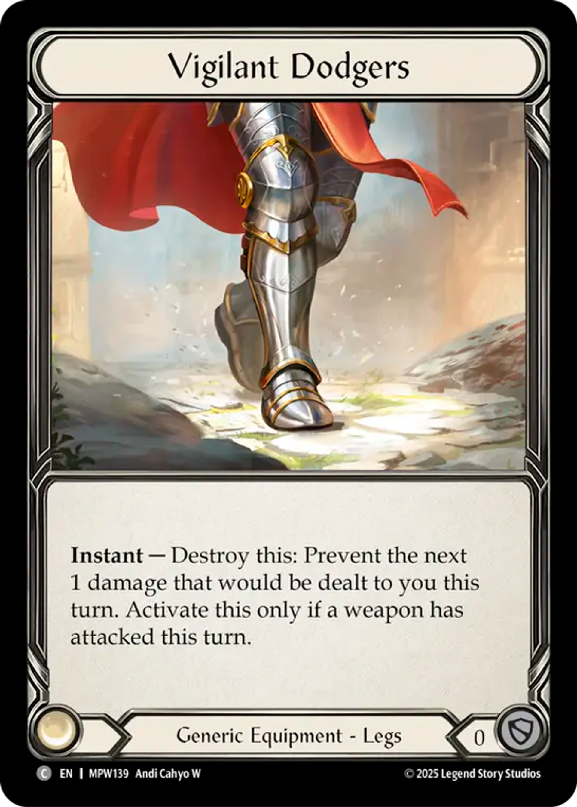 Vigilant Dodgers — Mastery Pack Warrior — Flesh and Blood