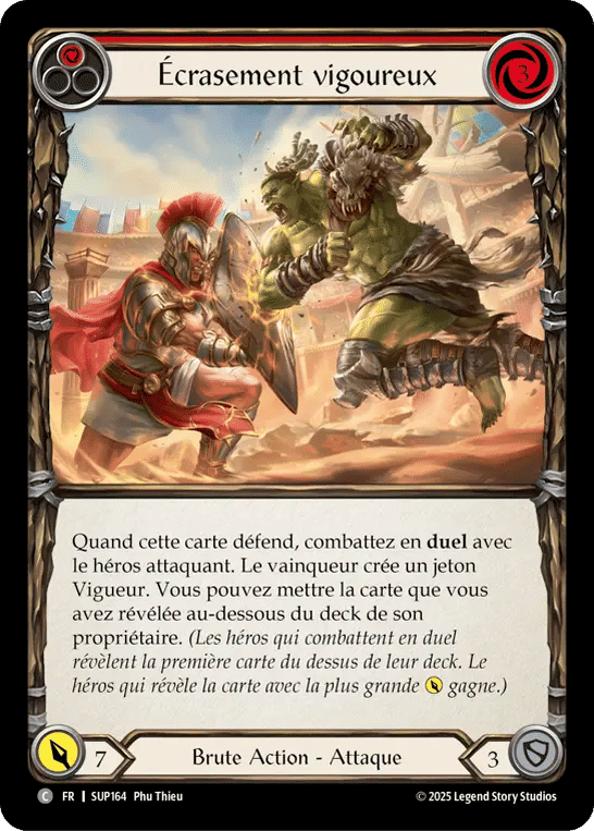 Écrasement vigoureux — Super Slam — Flesh and Blood