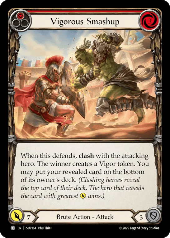 Vigorous Smashup (Red) — Super Slam — Flesh and Blood